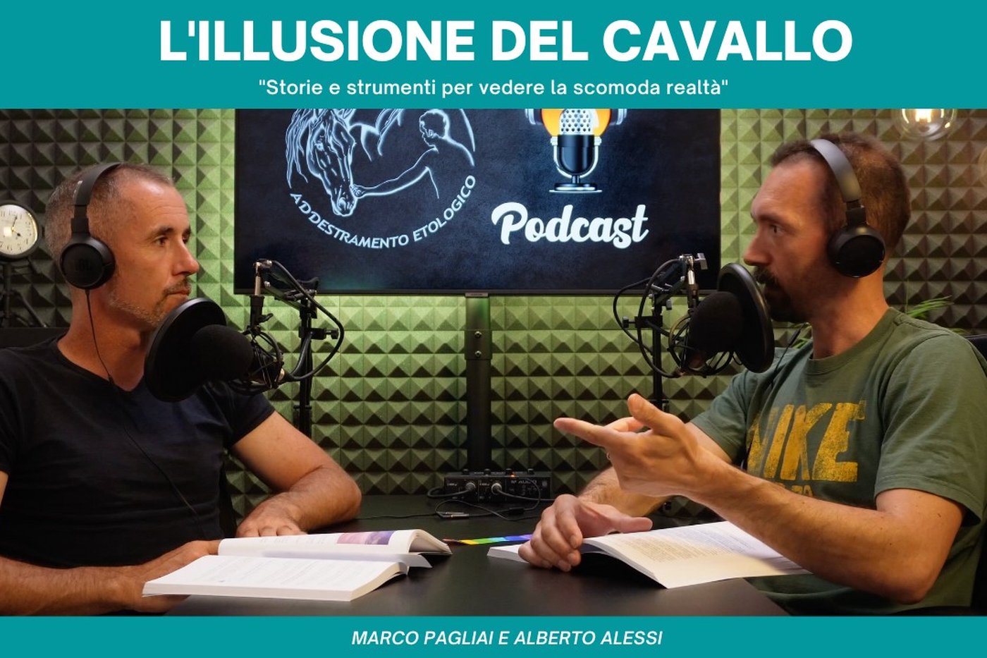 Podcast L'illusione del cavallo con Marco Pagliai e Alberto Alessi